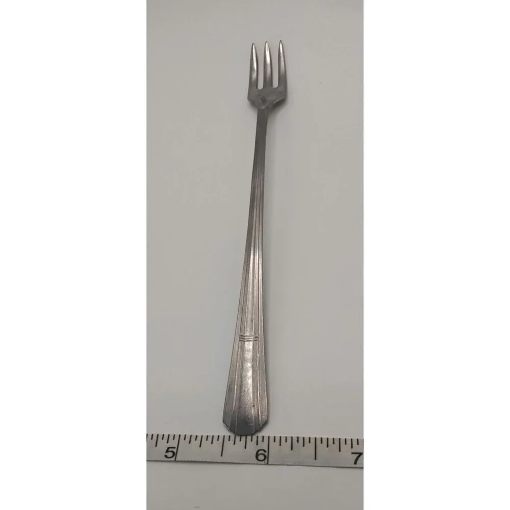 Vintage Sentinel By Oneida Craft Stainless Cocktail / Seafood Fork Discontinued